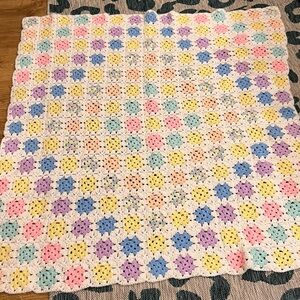 Colorful Crochet Baby Blanket
